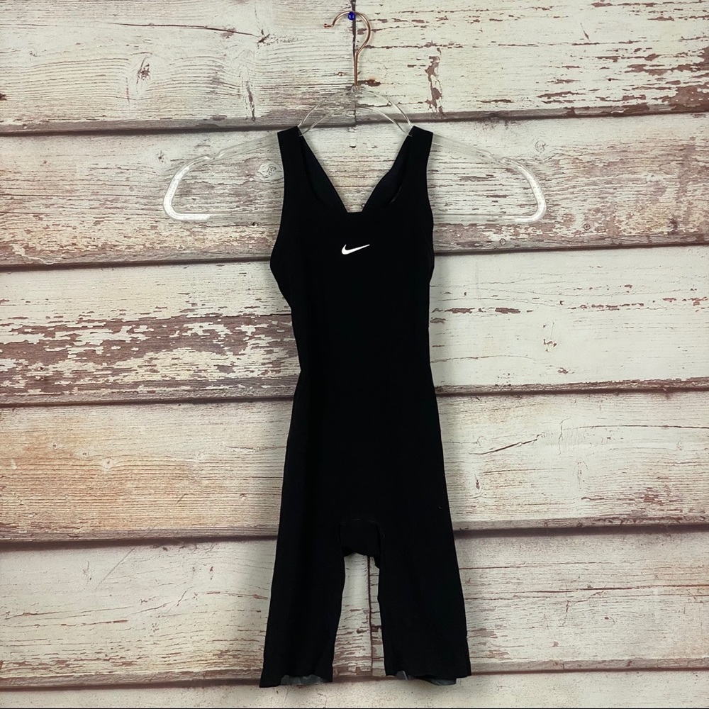 Nike Flex Lt Solid Open Back Kneeskin Tech Swim - image 2